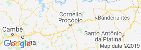Cornelio Procopio map